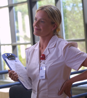 Elisabeth Shue in Hamlet 2.