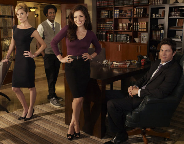 The cast of Fairly Legal