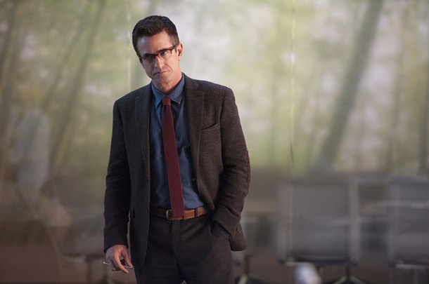 "Pilot" -- Silicon Valley tech titan James Bell enlists Dr. Walter Wallace, an exceptional veteran surgeon with a controversial past, to run his state-of-the-art hospital with an ultramodern approach to medicine, on the series premiere of the new drama PURE GENIUS, Thursday, Oct. 27 (10:00-11:00 PM, ET/PT) on the CBS Television Network. Pictured: Dermot Mulroney as Dr. Walter Wallace Photo: Colleen Hayes/CBS ÃÂ©2016 CBS Broadcasting, Inc. All Rights Reserved