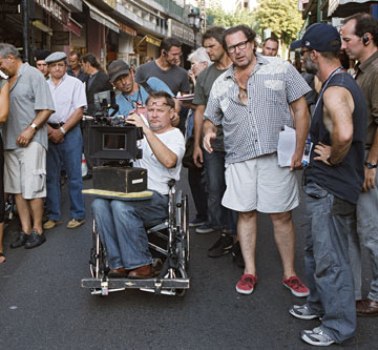 Julian Schnabel making "The Diving Bell and the Butterfly."