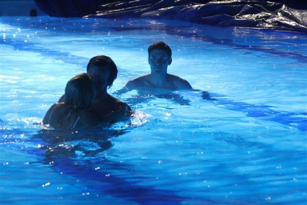 Peter Sarsgaard, Sienna Miller and Jon Foster in "The Mysteries of Pittsburgh."