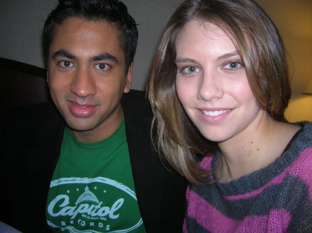 Kal Penn and Laura Cohan at the New York press day for "Van Wilder: The Rise of Taj."