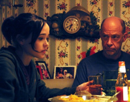 Ellen Page and J.K. Simmons in "Juno"