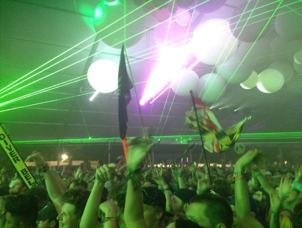 The crowd at Firefly