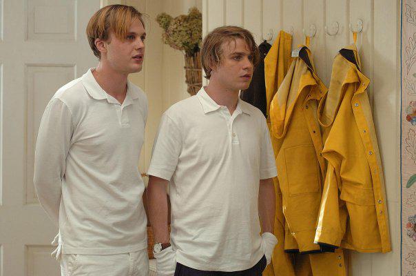 Michael Pitt and Brady Corbet in "Funny Games."