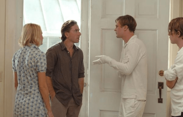 Naomi Watts, Tim Roth, Michael Pitt and Brady Corbet in "Funny Games."