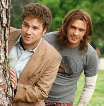 Seth Rogen and James Franco in "Pineapple Express."