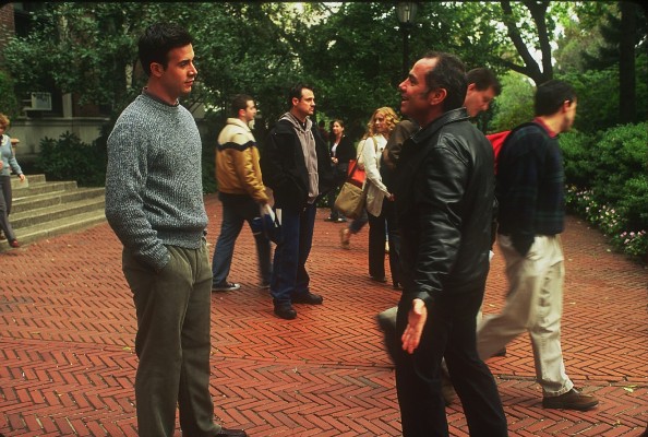 Freddie Prinze, Jr. and Michael Corrente  making "Brooklyn Rules."