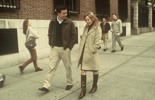 Freddie Prinze, Jr. and Mena Suvari in "Brooklyn Rules."