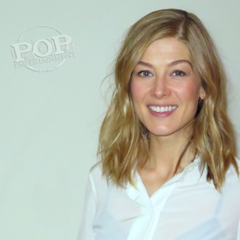 Rosamund Pike at the New York press day for "A United Kingdom" at the Peninsula Hotel - February 5, 2017.