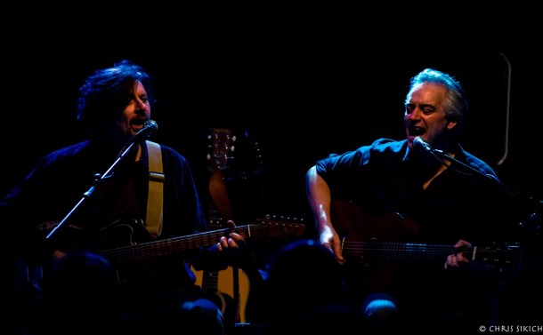 Wesley Stace and Eric Bazilian – Tin Angel – Philadelphia, PA – February 1, 2017 – Photo by Chris Sikich © 2017