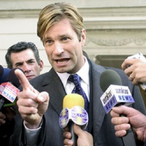 Aaron Eckhart Thanks You For&nbsp;Smoking